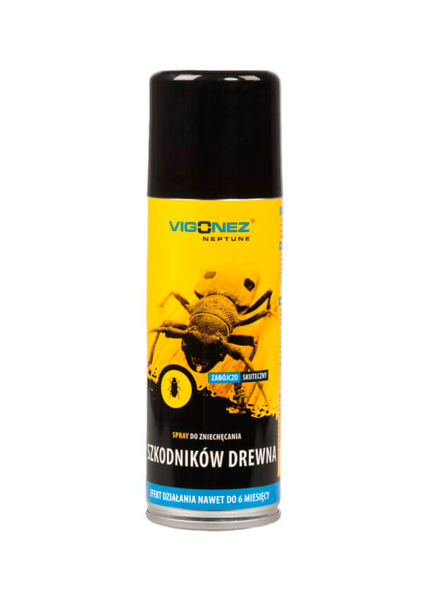 Spray do zniechęcania szkodników drewna